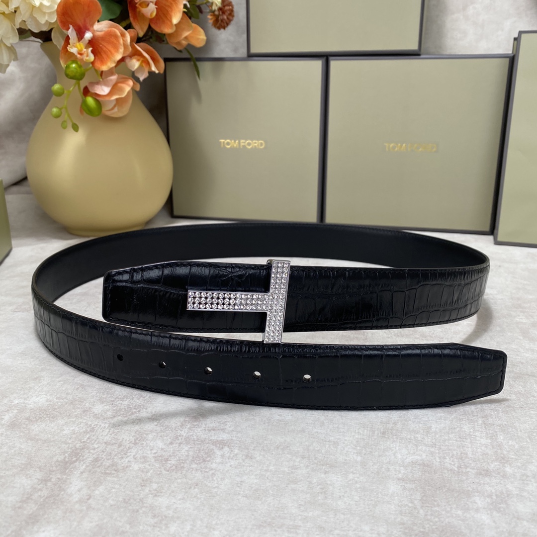 Tom Ford Basic Belt Top Grain Leather