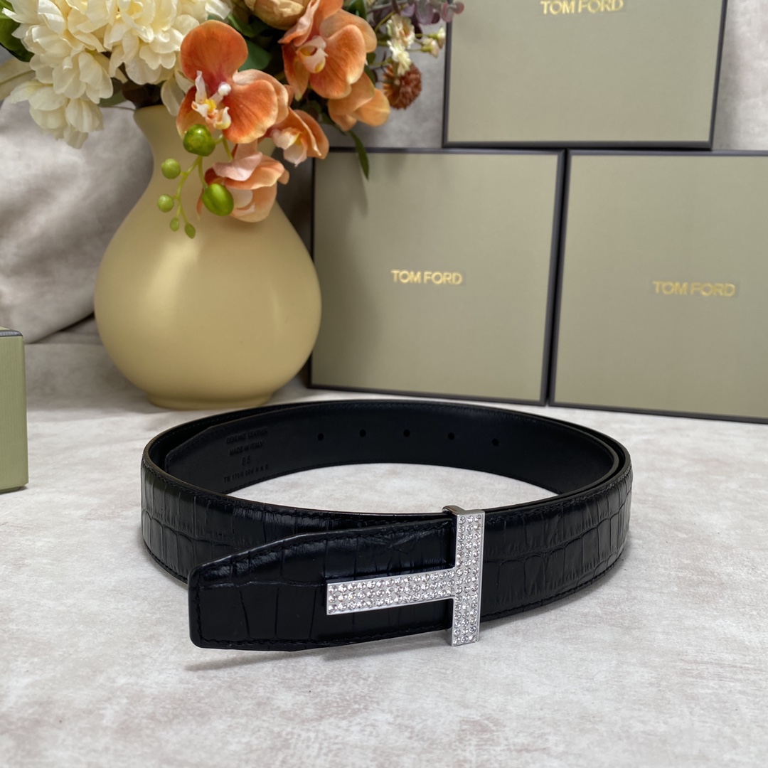 Tom Ford Basic Belt Top Grain Leather