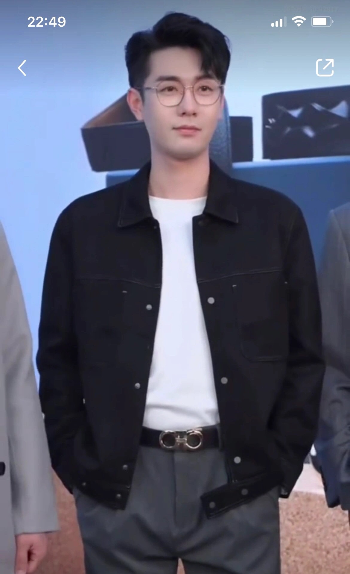 Salvatore Ferragamo Male Leather Belt S-m-l