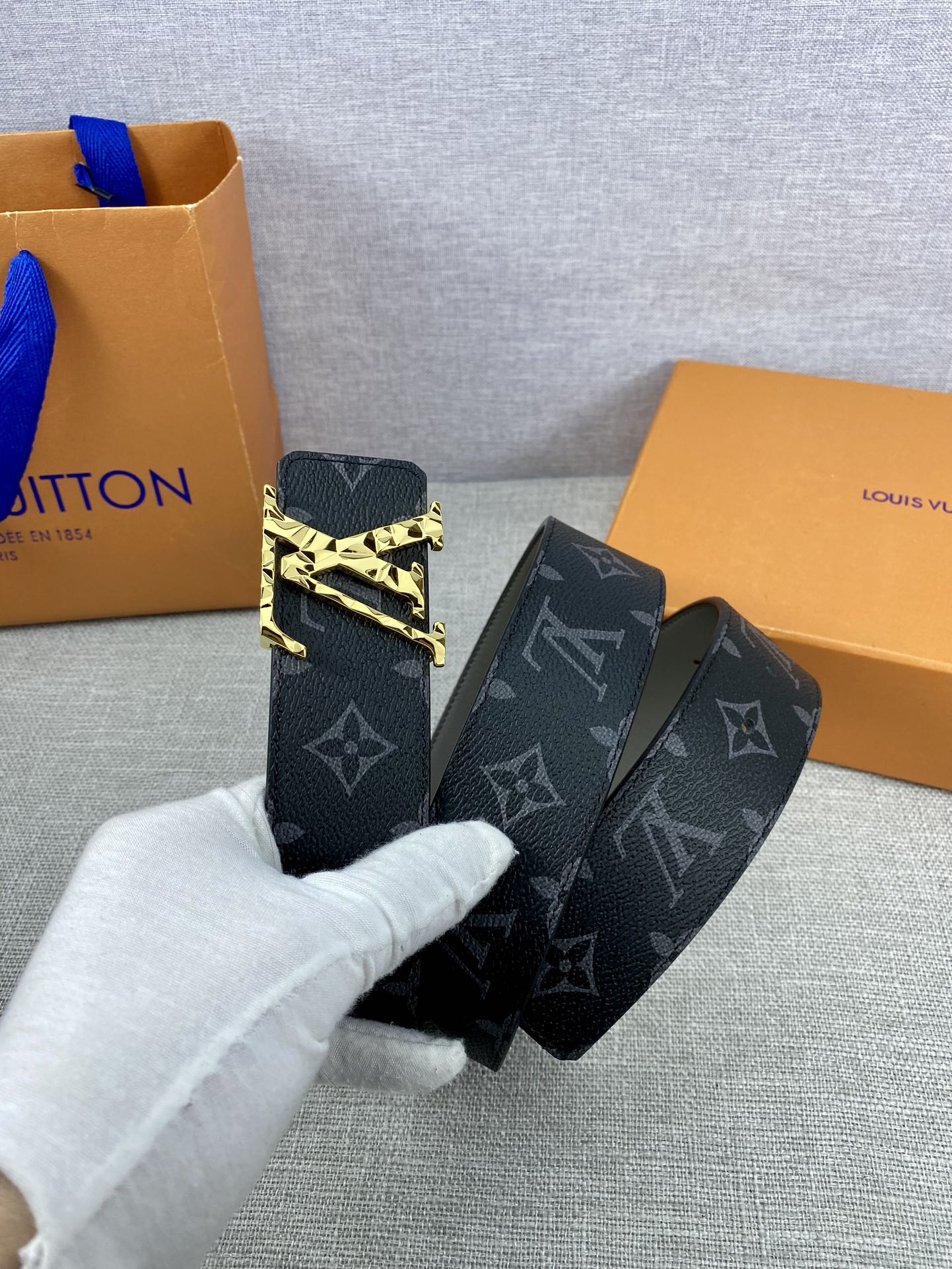 Louis Vuitton Basic Belt Cow Leather S-m-l