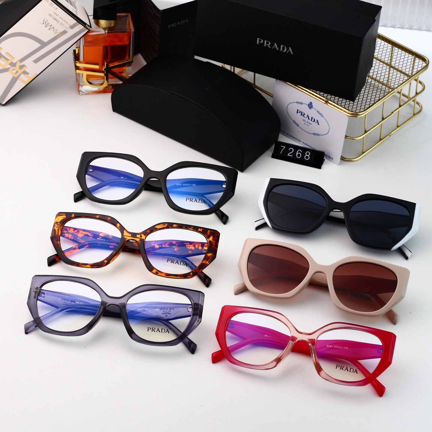 Prada Basic Glasses Blue Light Blocking