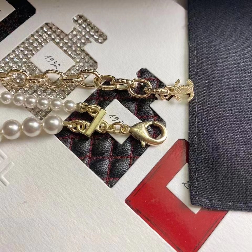 Chanel Necklace Pearl