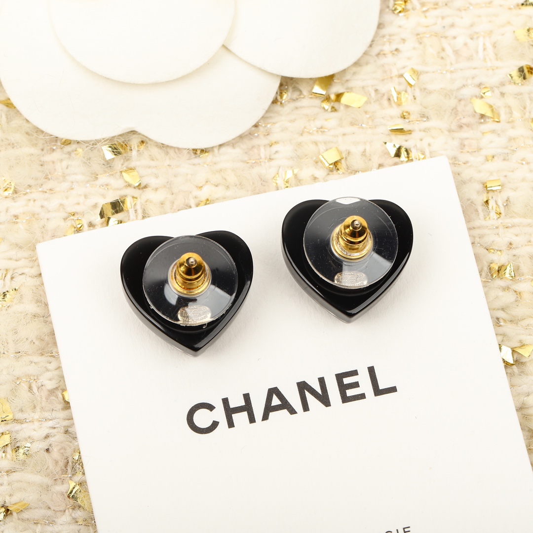 Chanel Earrings Inlaid L