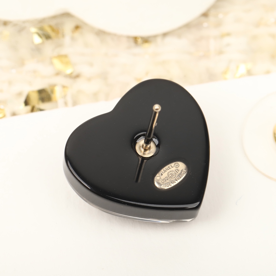 Chanel Earrings Inlaid L