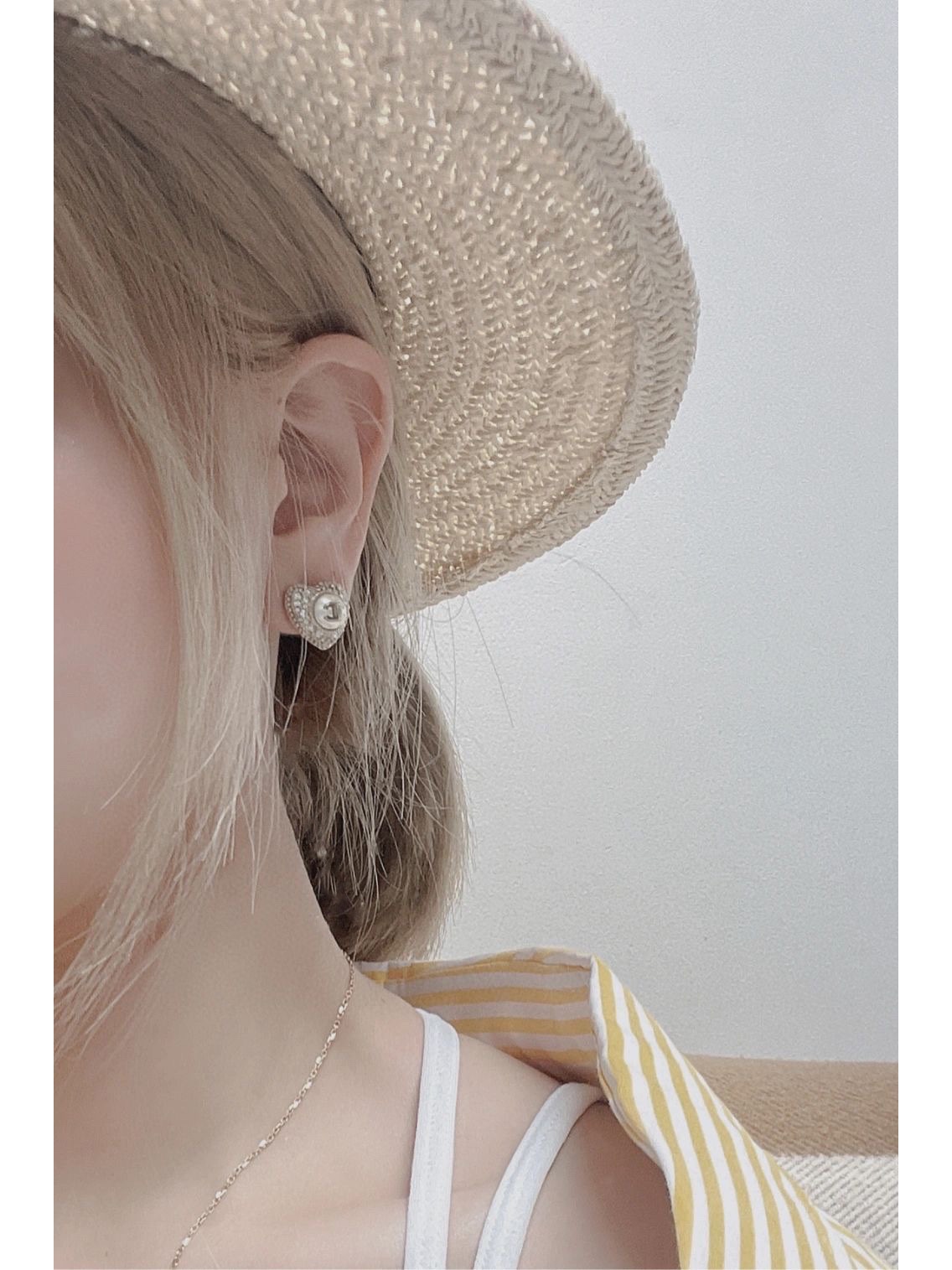 Chanel Earrings Inlaid L