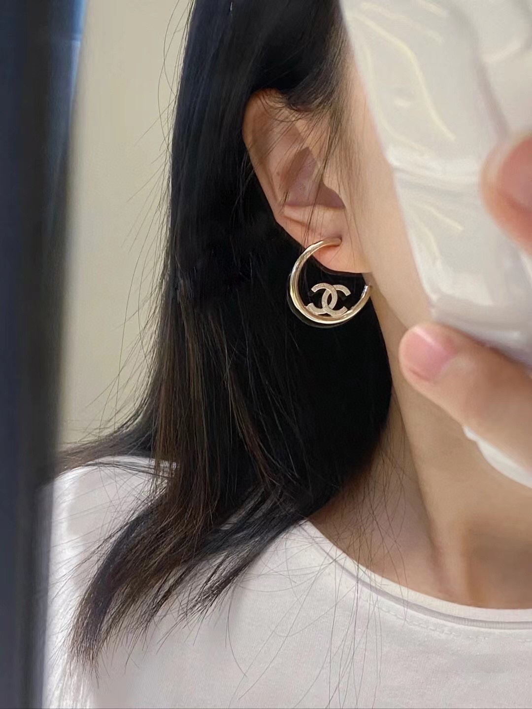 Chanel Earrings L