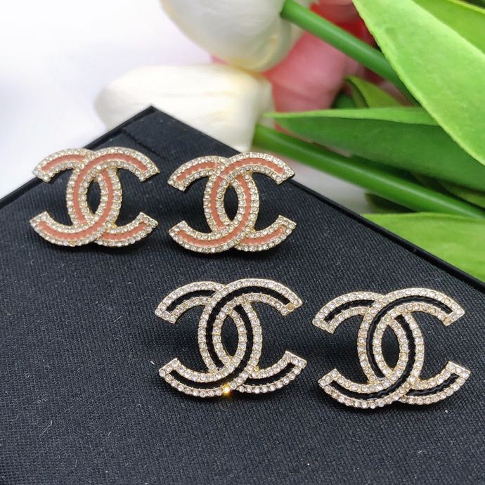 Chanel Earrings Silver L