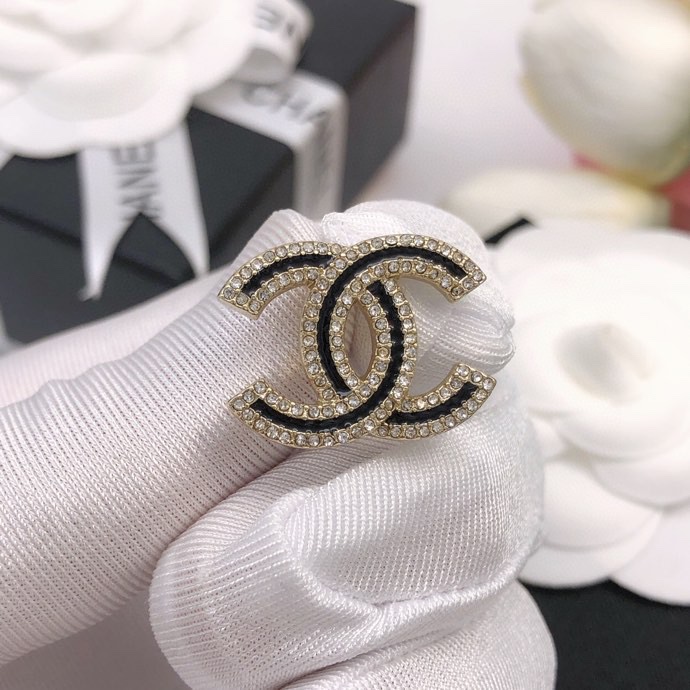 Chanel Earrings Silver L