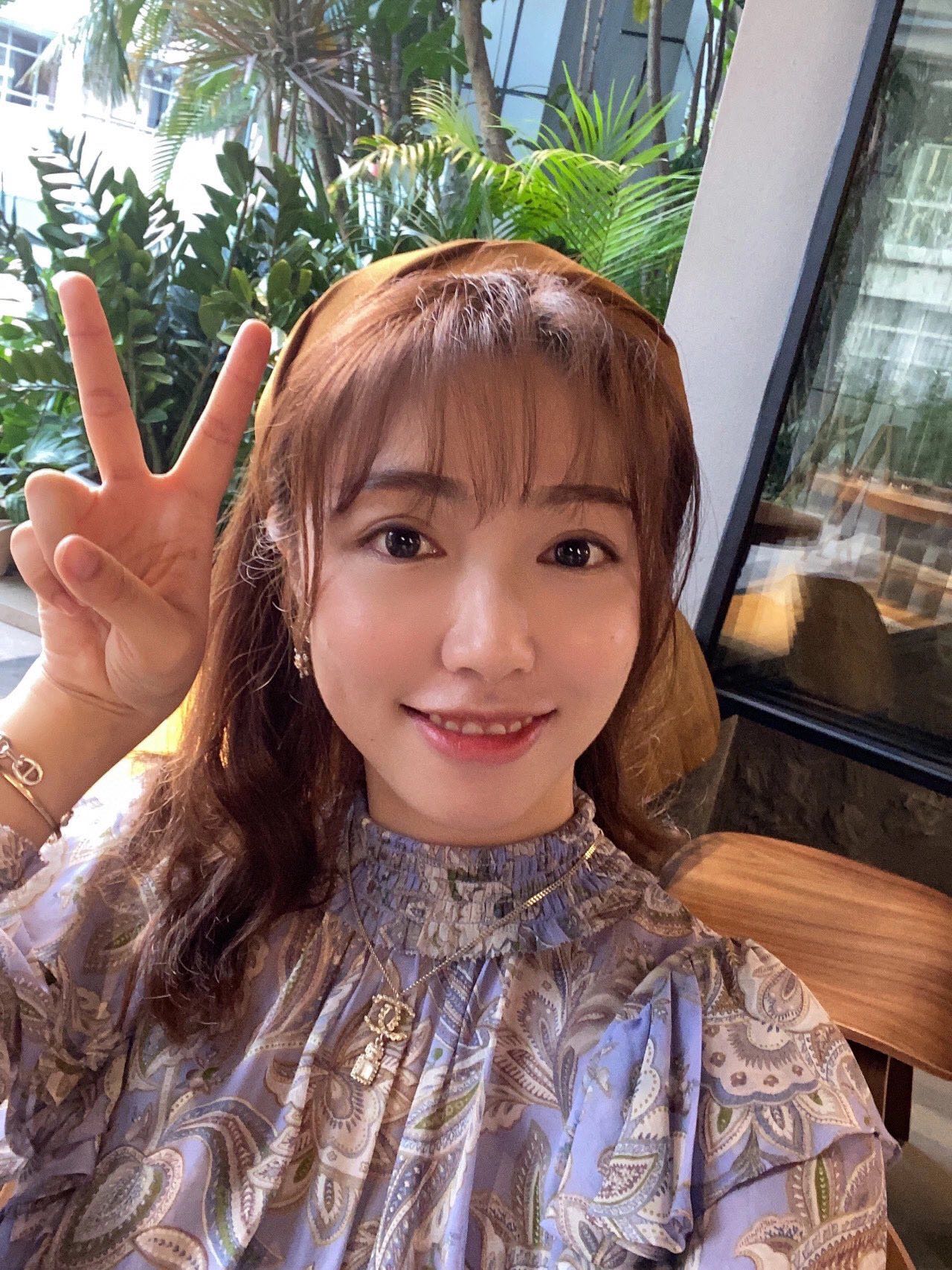 Chanel Necklace White Adjustable L