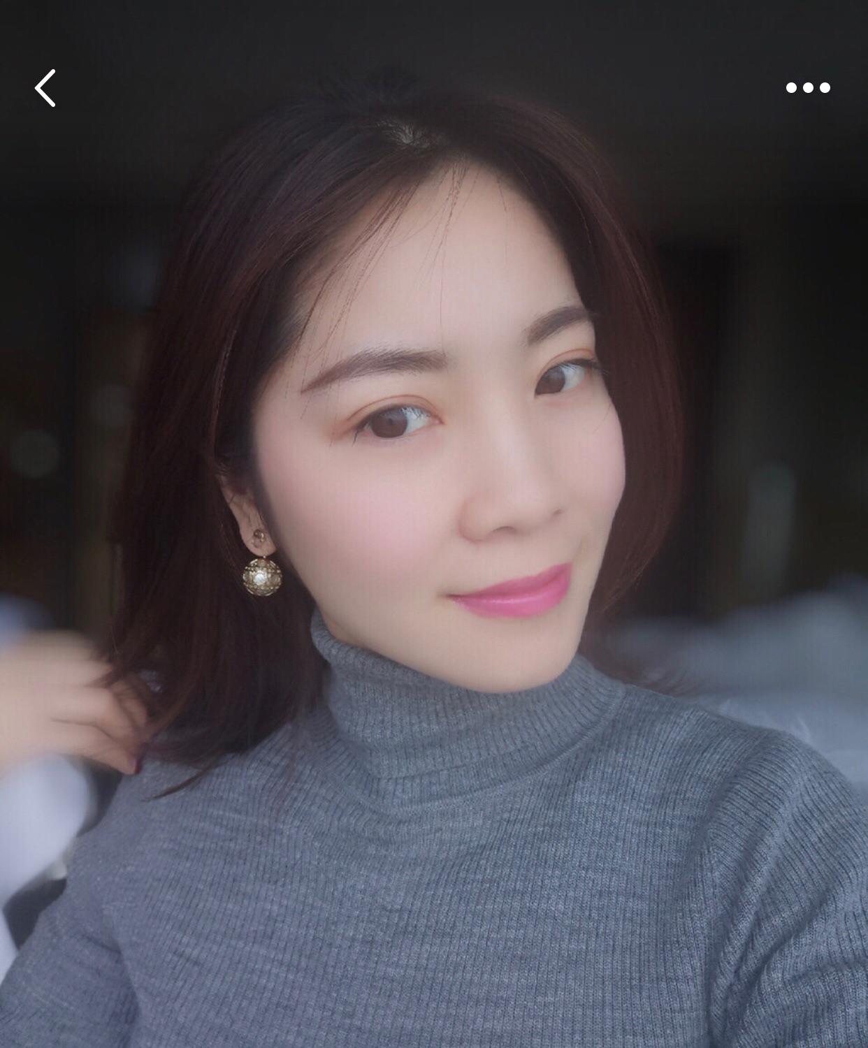 Dior Earrings Pearl Gold