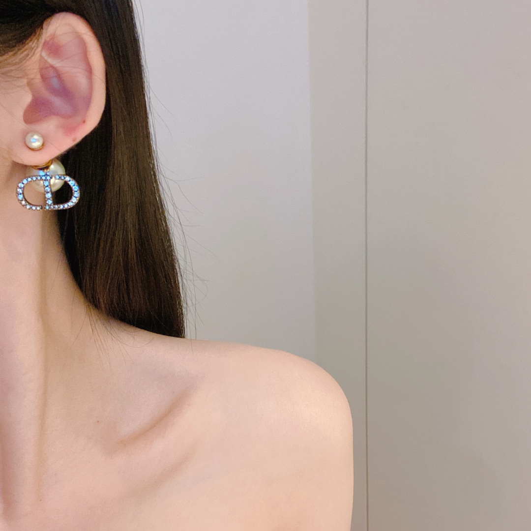 Dior Earrings Pearl