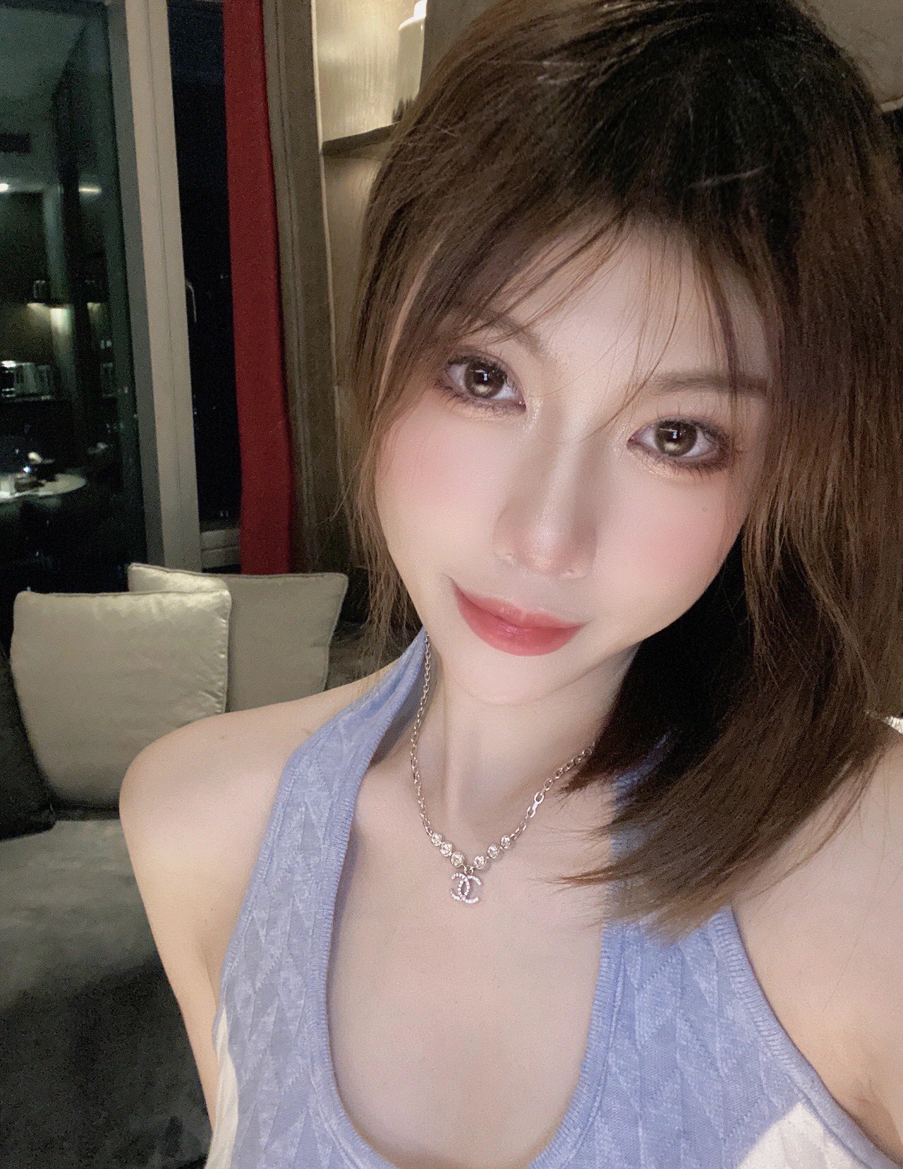 Chanel Necklace Silver Gold