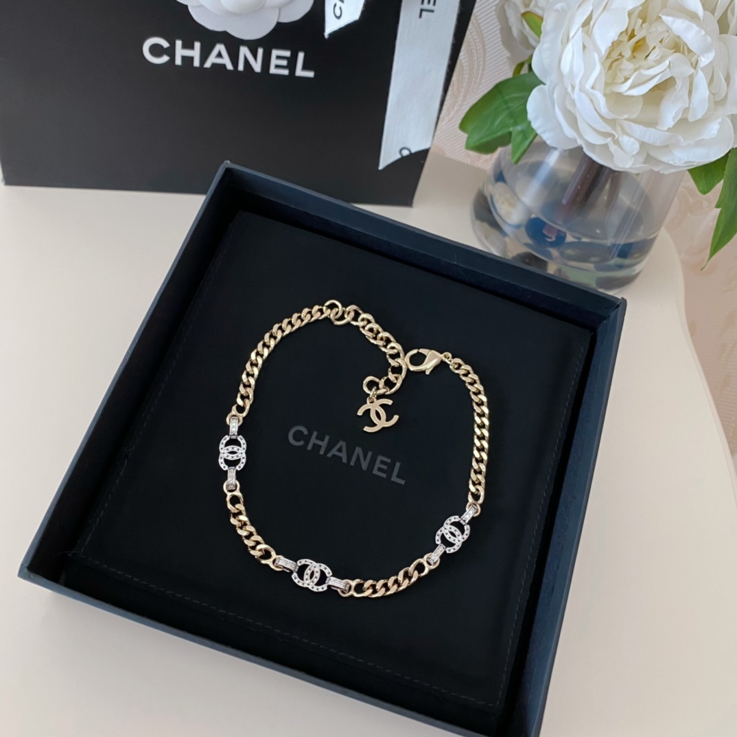 Chanel Basic Jewelry Silver Gold