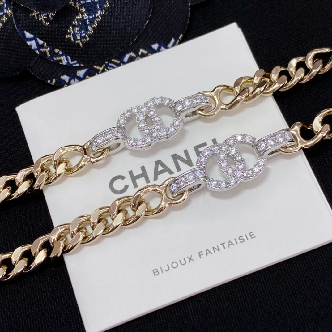Chanel Basic Jewelry Silver Gold