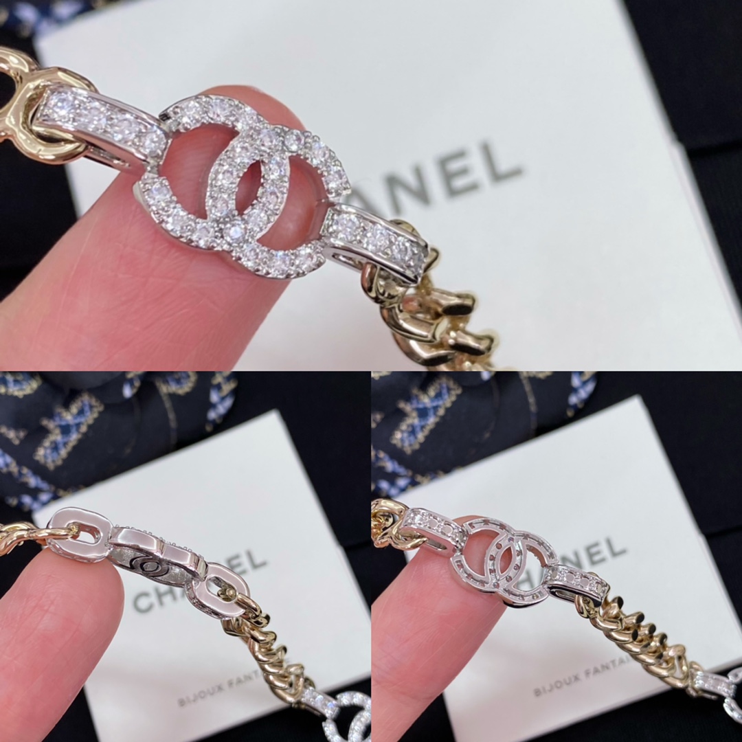 Chanel Basic Jewelry Silver Gold