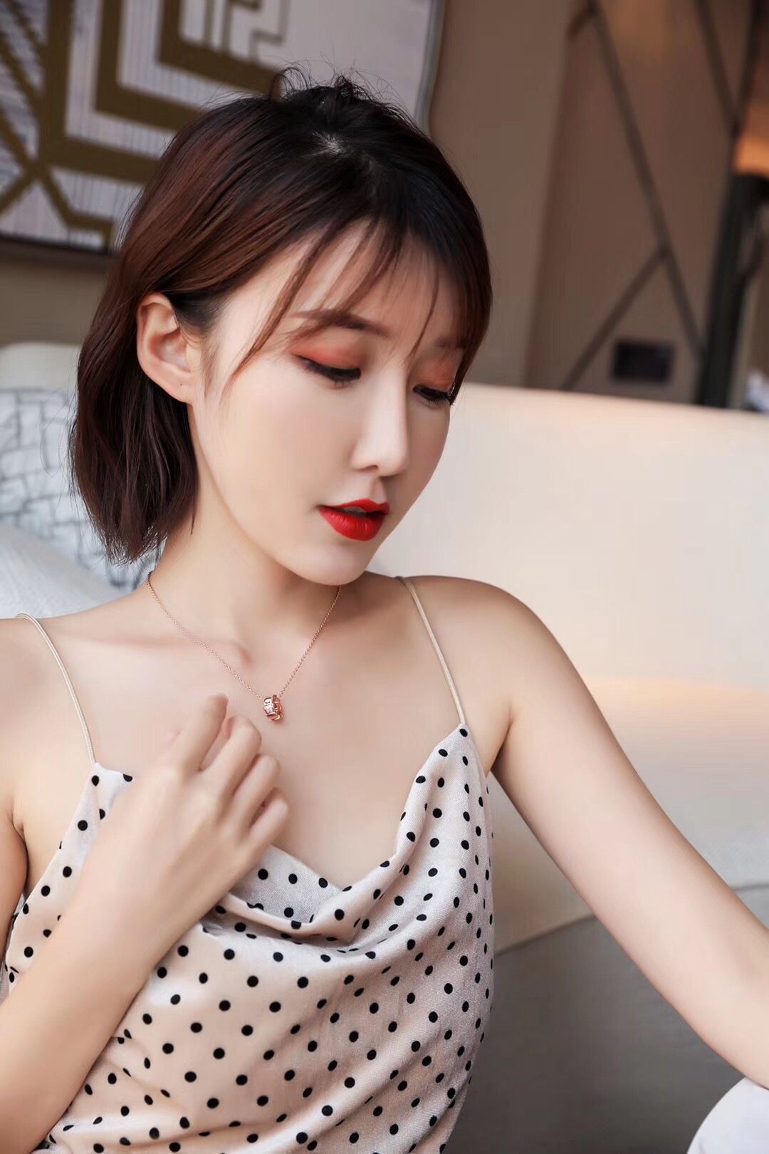 Bvlgari Necklace Diamond Rose Gold Adjustable S