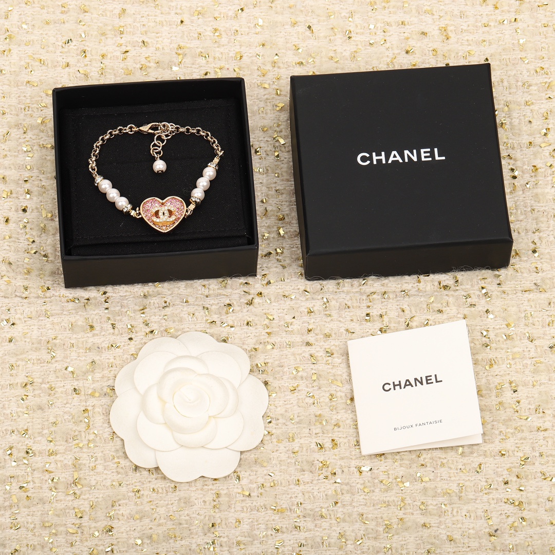 Chanel Bracelet Pearl Adjustable