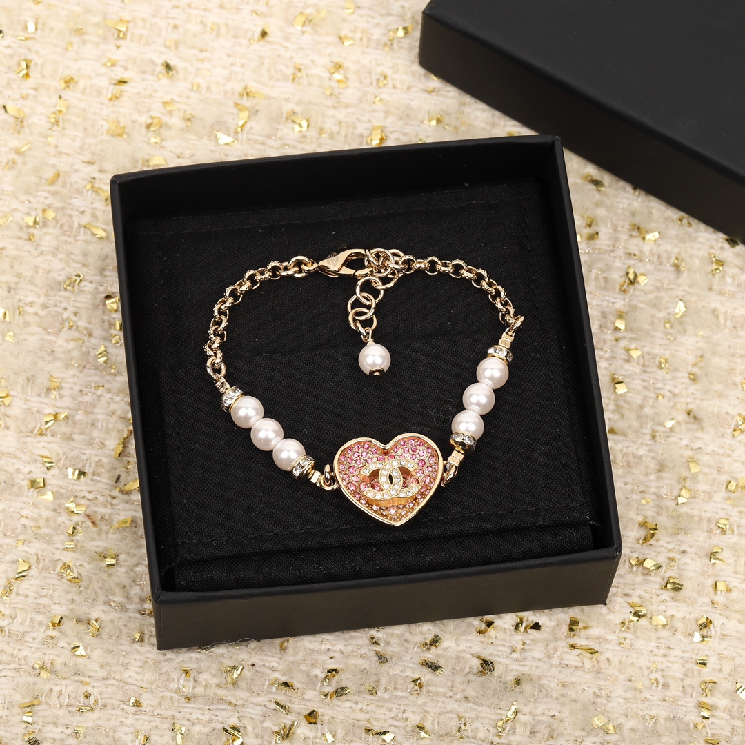 Chanel Bracelet Pearl Adjustable