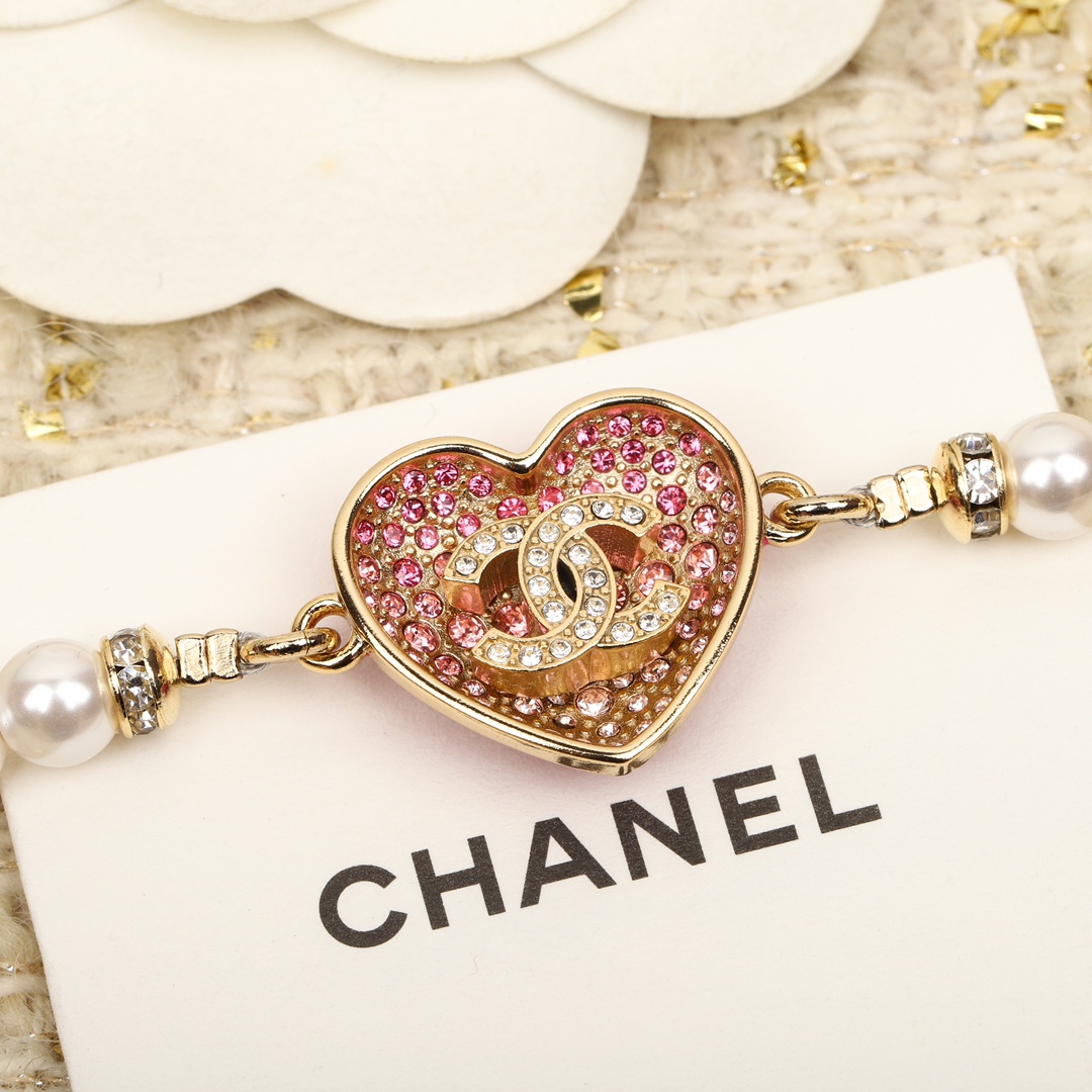 Chanel Bracelet Pearl Adjustable
