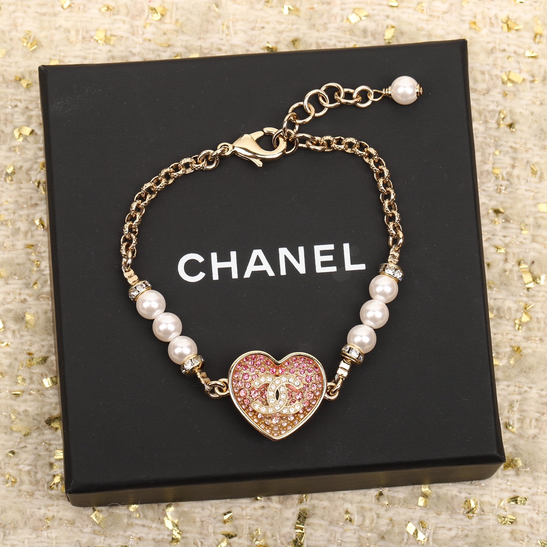 Chanel Bracelet Pearl Adjustable