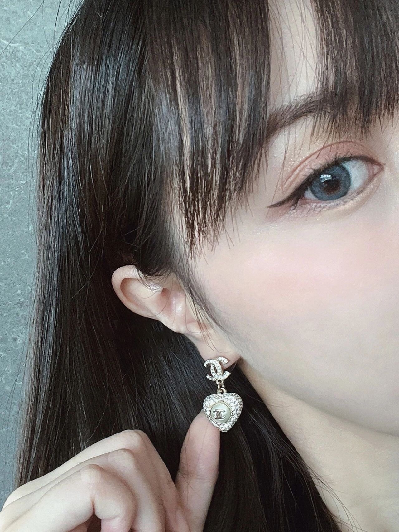 Chanel Earrings Pearl