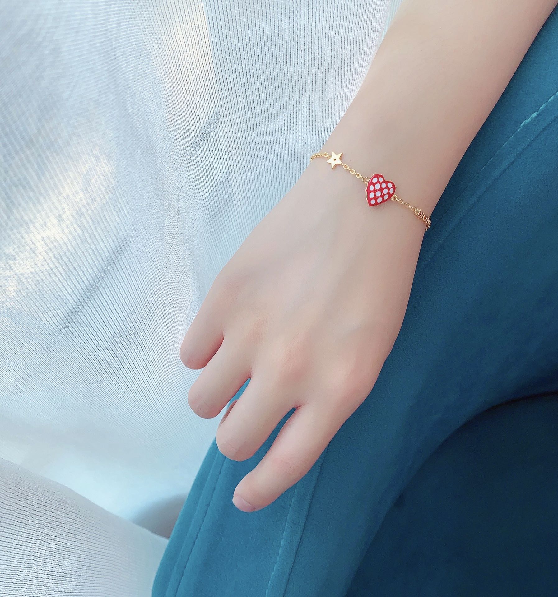 Dior Necklace Gold S-l-m