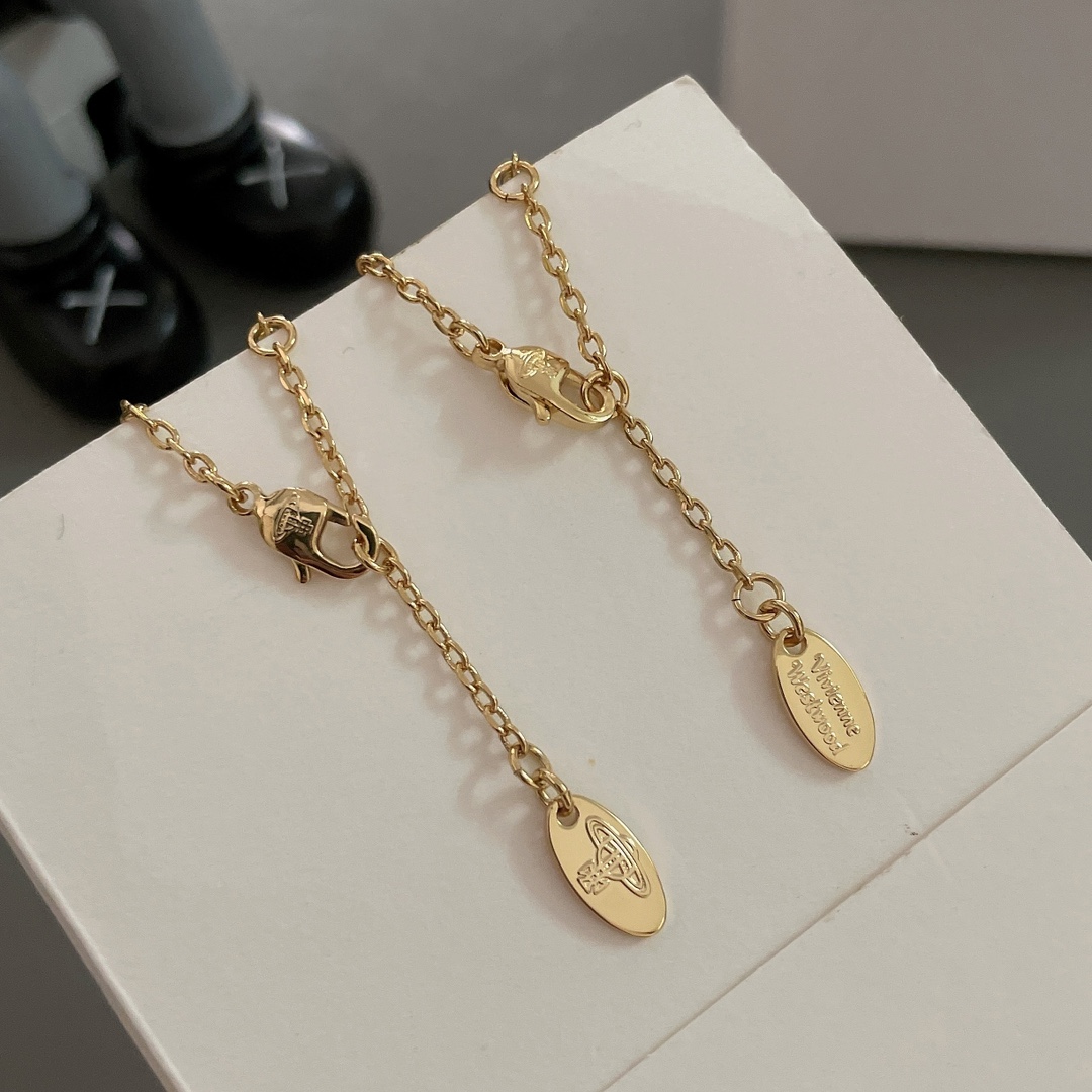 Viviennewestwood Necklace Silver Gold S