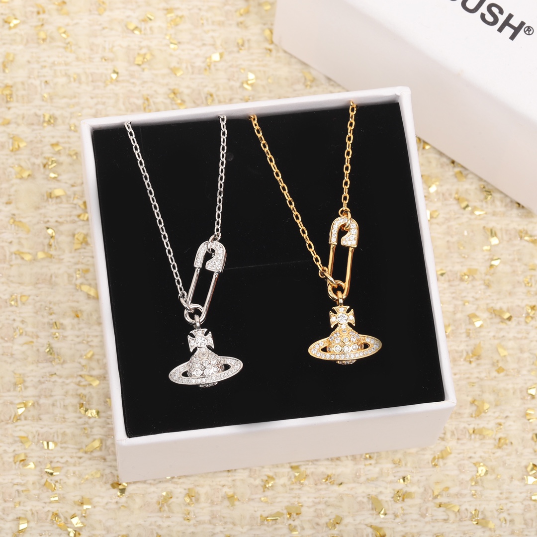 Viviennewestwood Necklace Silver Gold S