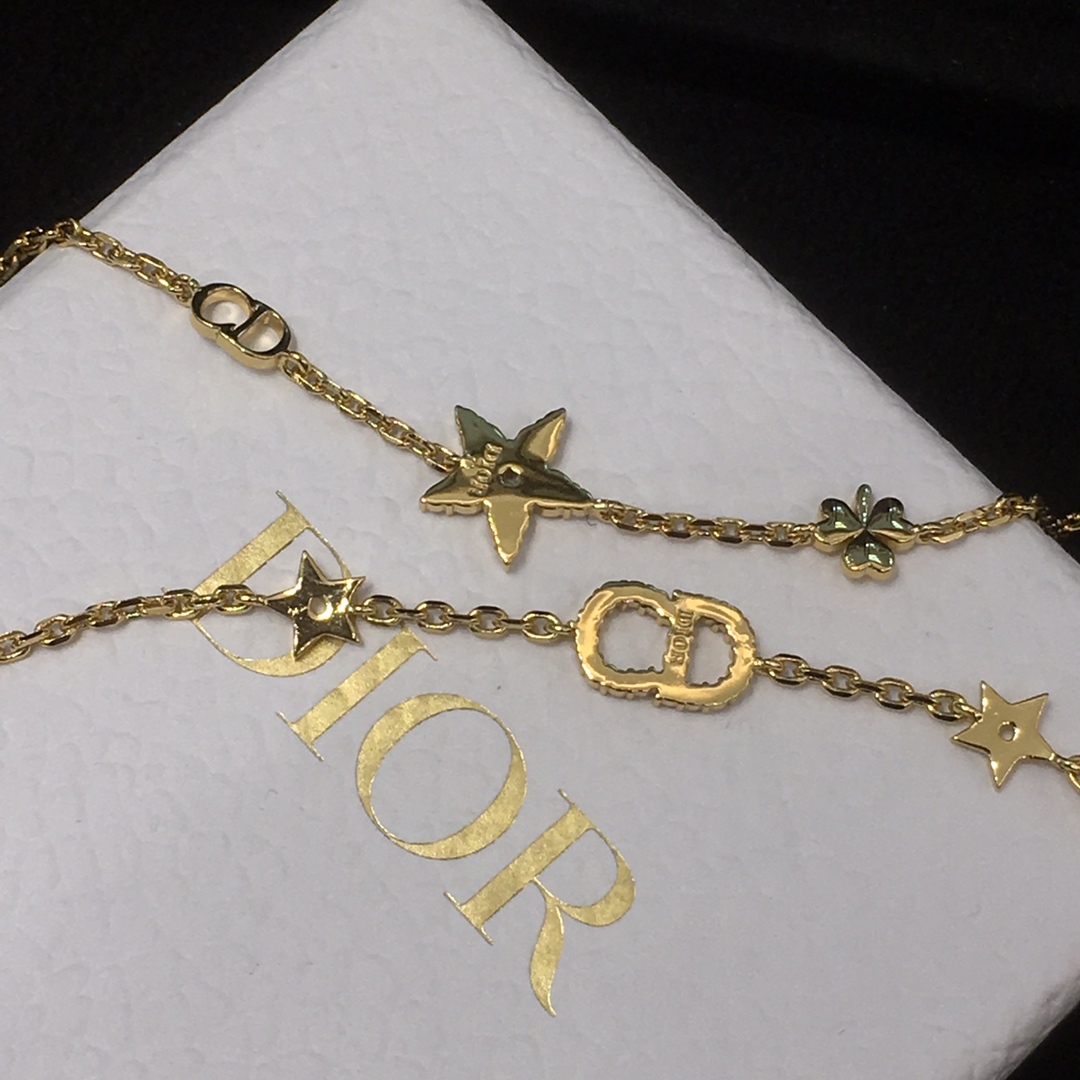 Dior Bracelet Gold Inlaid