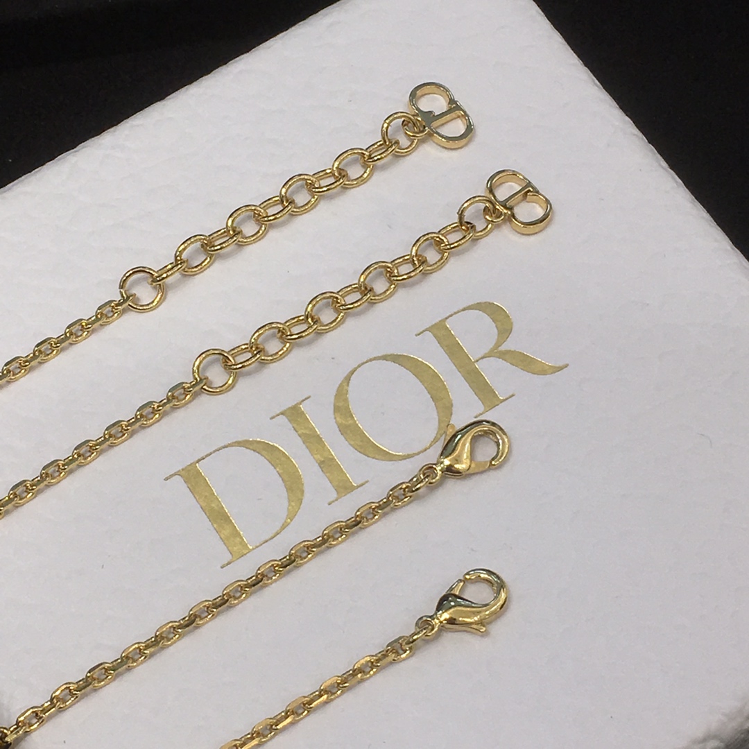 Dior Bracelet Gold Inlaid
