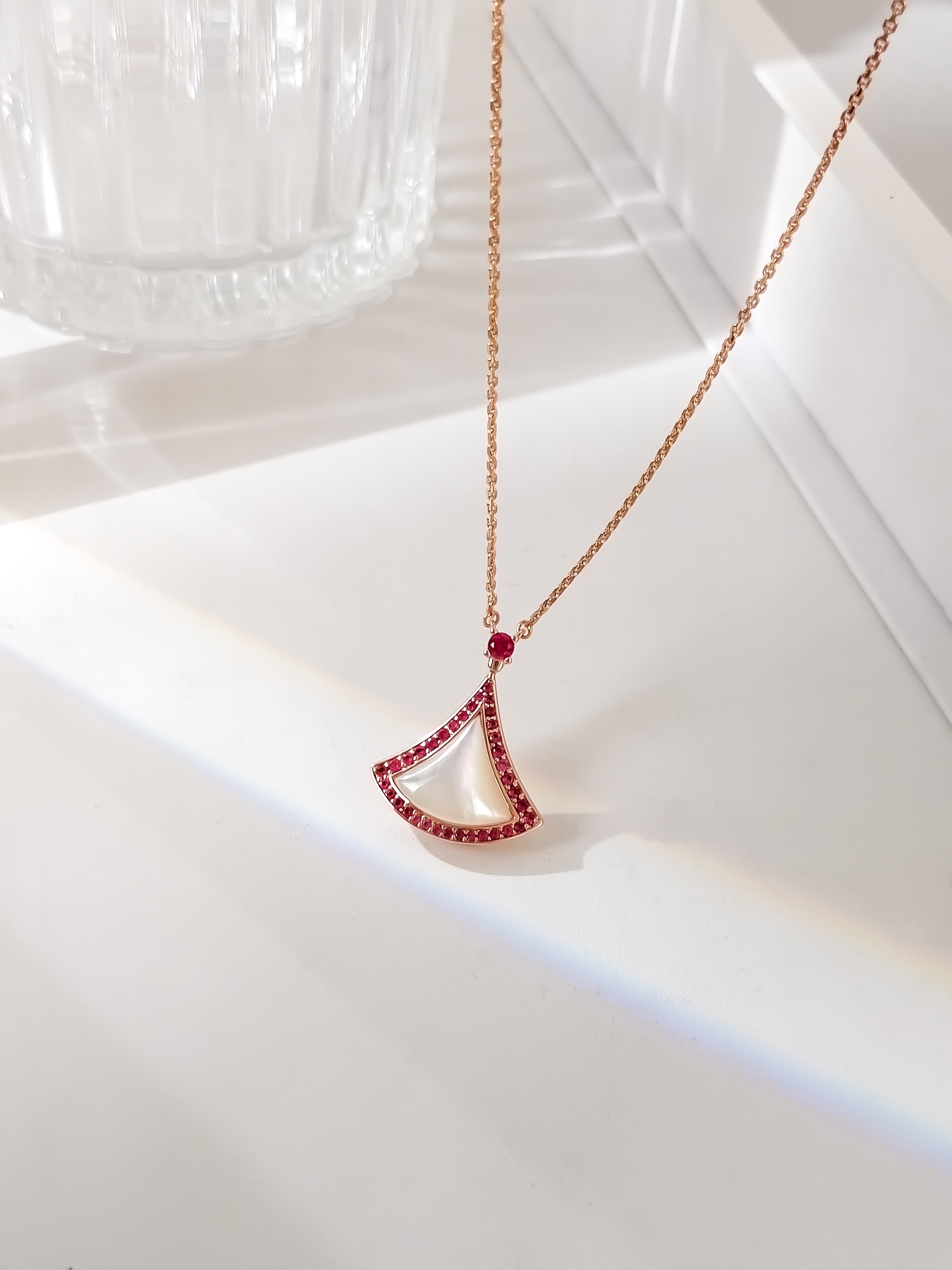 Bvlgari Female Necklace Pink S-m