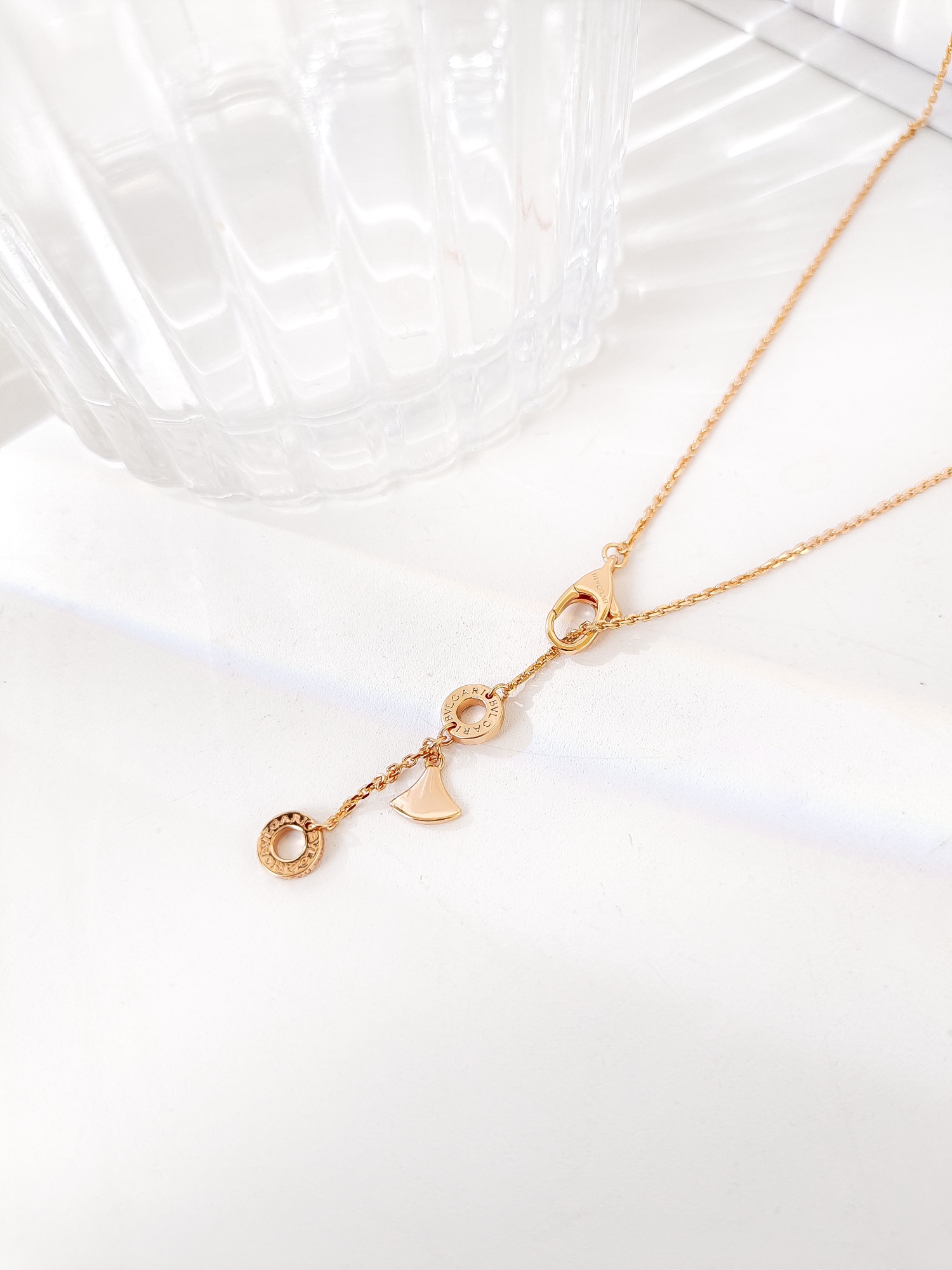 Bvlgari Female Necklace Pink S-m