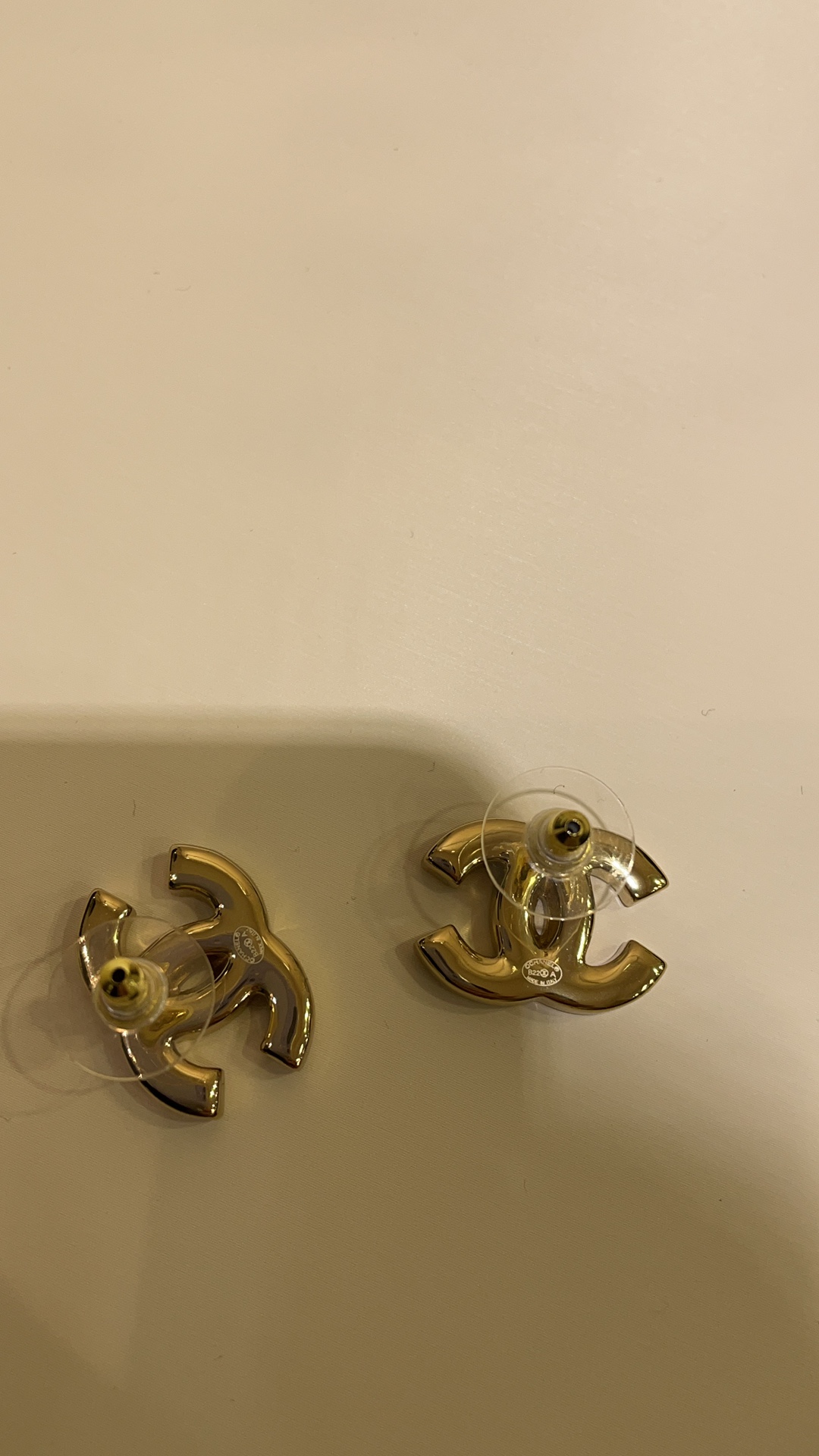 Chanel Earrings Black