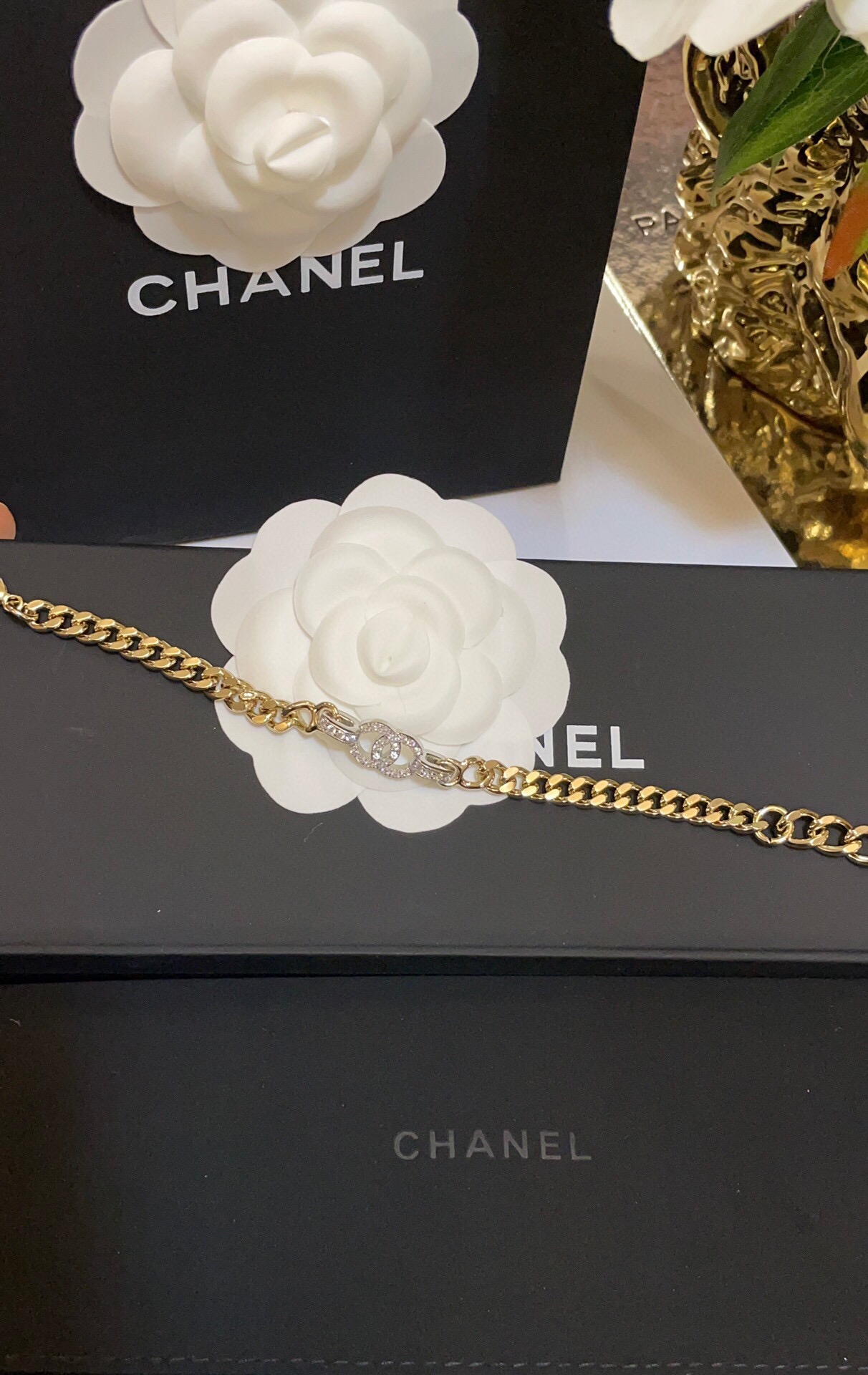 Chanel Bracelet Gold S