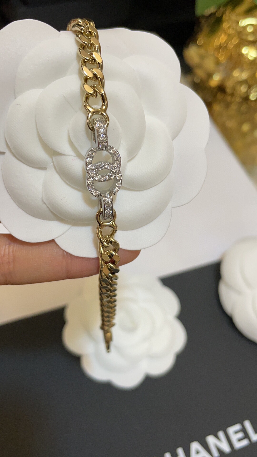 Chanel Bracelet Gold S