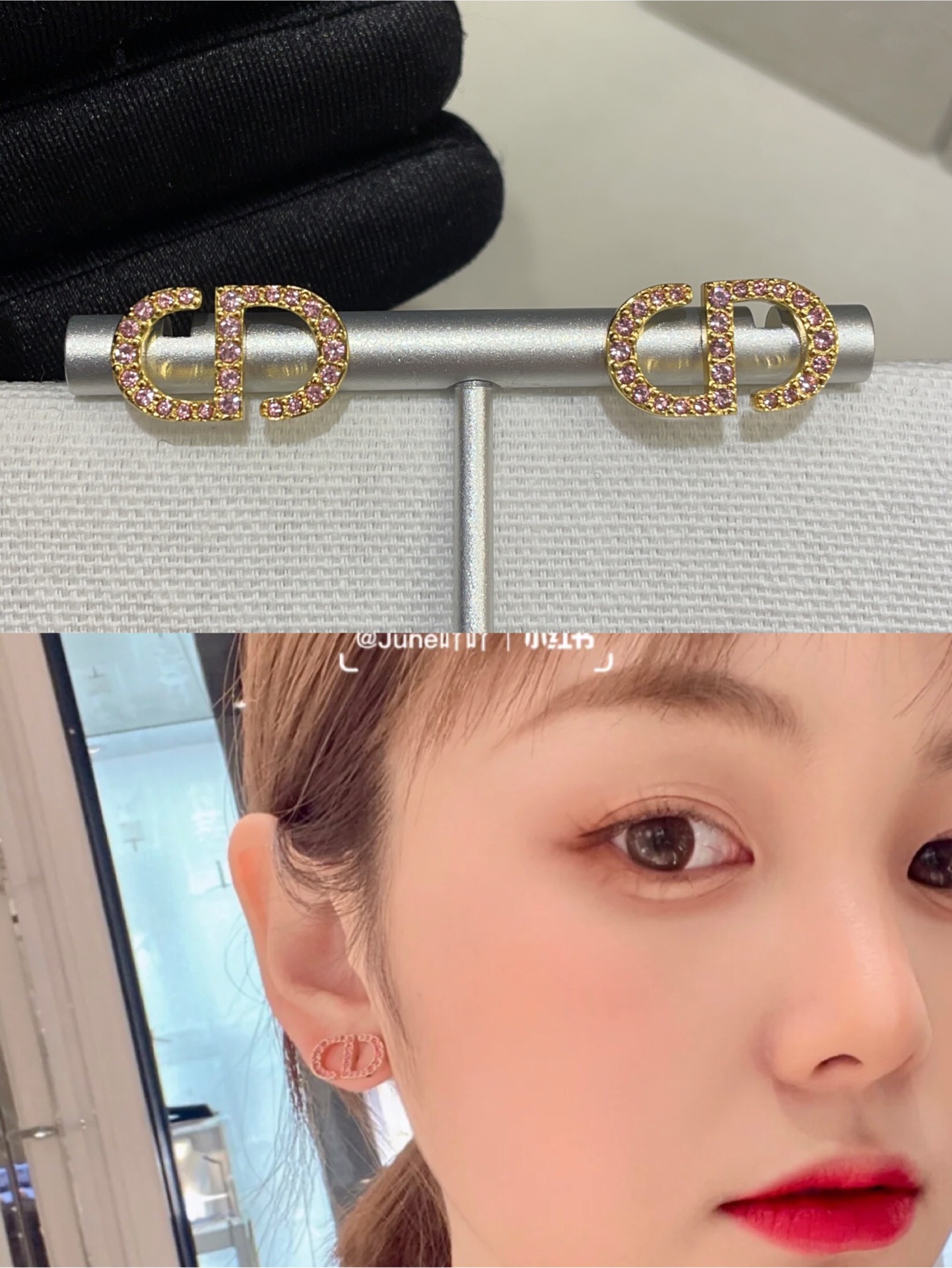 Dior Earrings Blue
