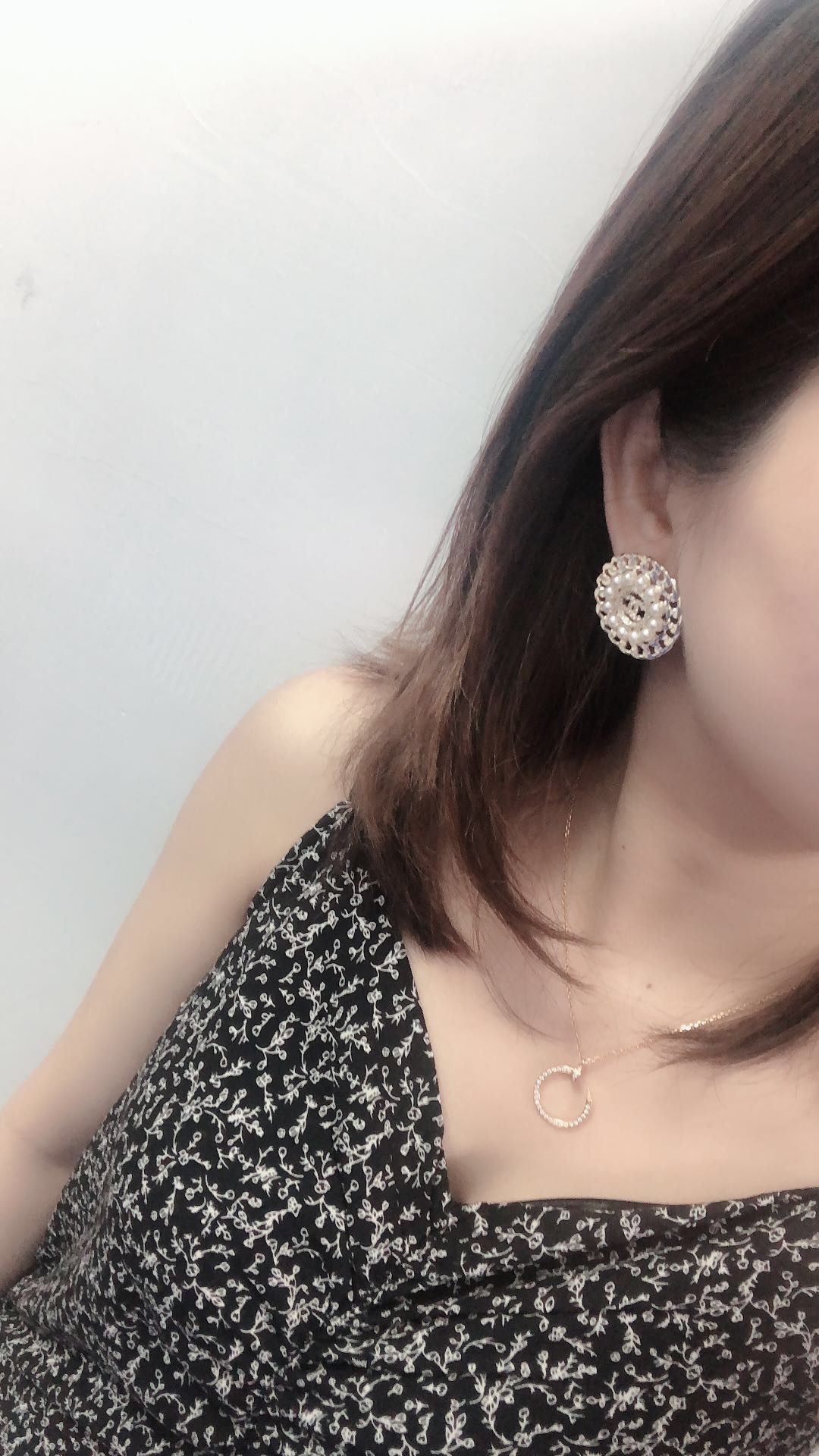 Chanel Earrings Silver S