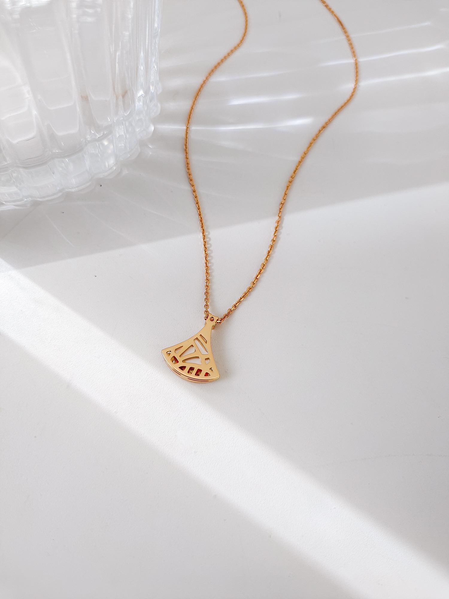 Bvlgari Necklace Silver Inlaid S-l-m