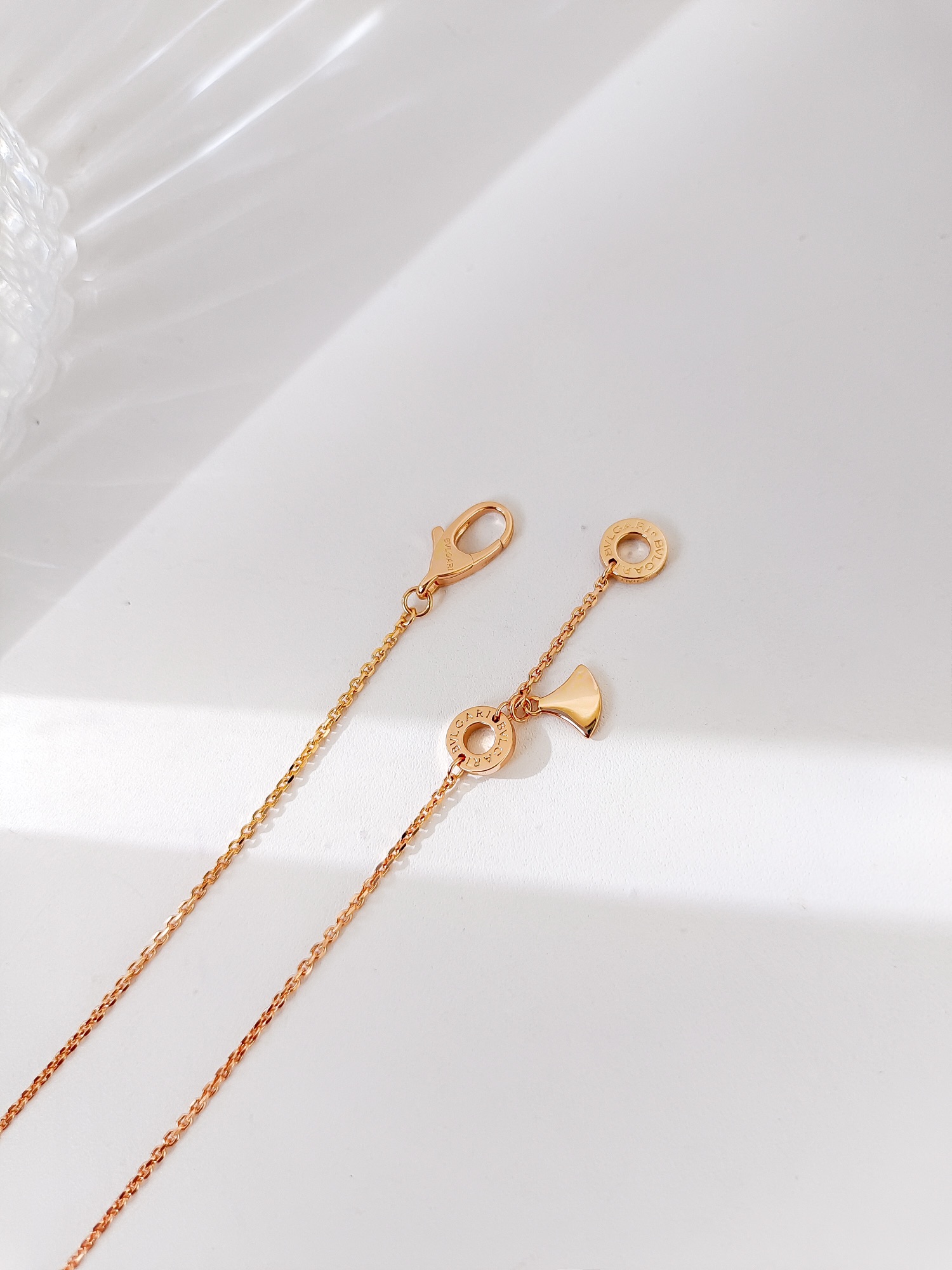 Bvlgari Necklace Silver Inlaid S-l-m