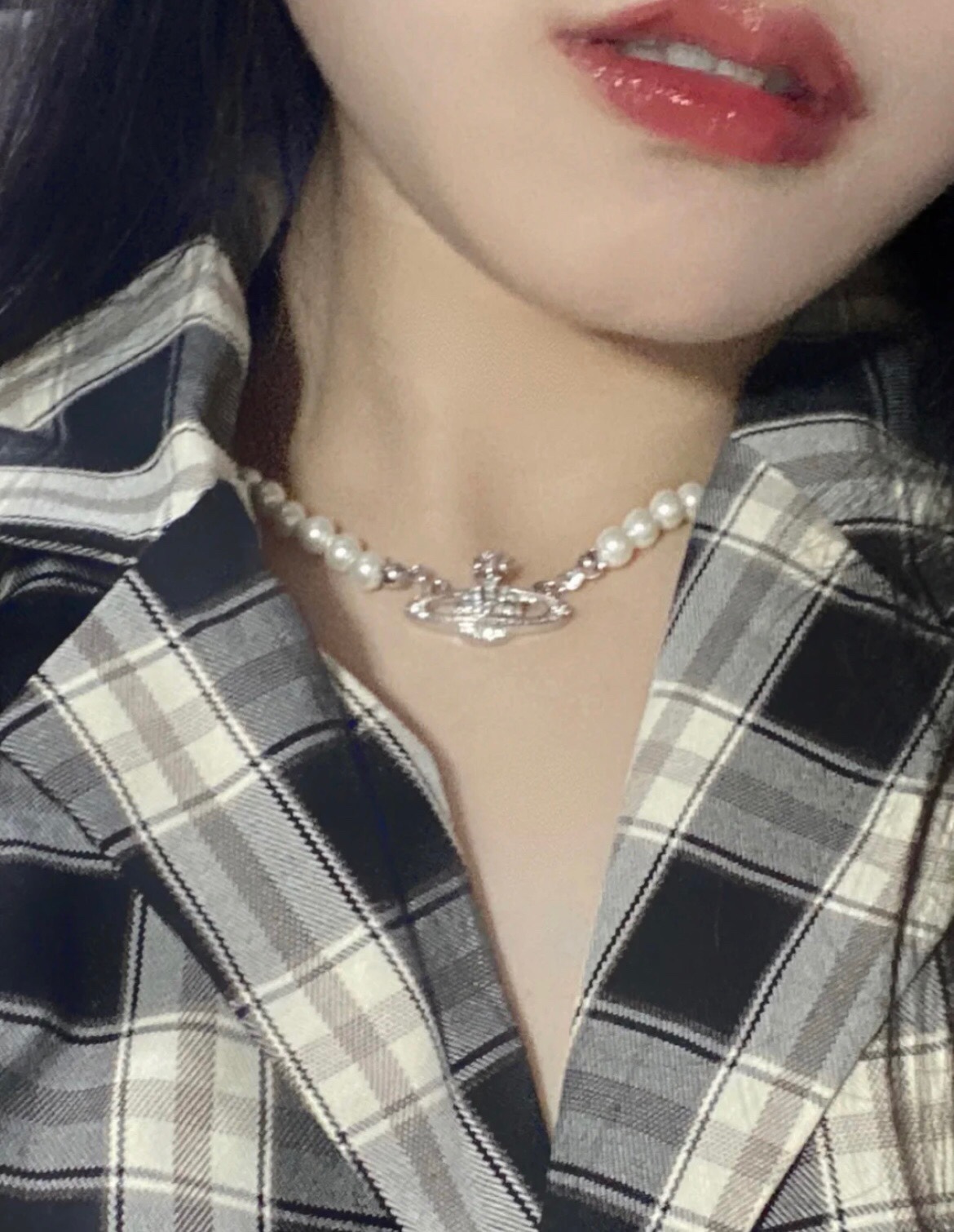 Viviennewestwood Necklace Pearl S