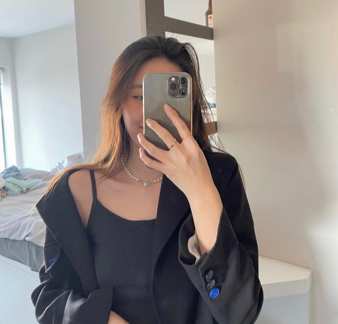 Viviennewestwood Necklace Pearl S