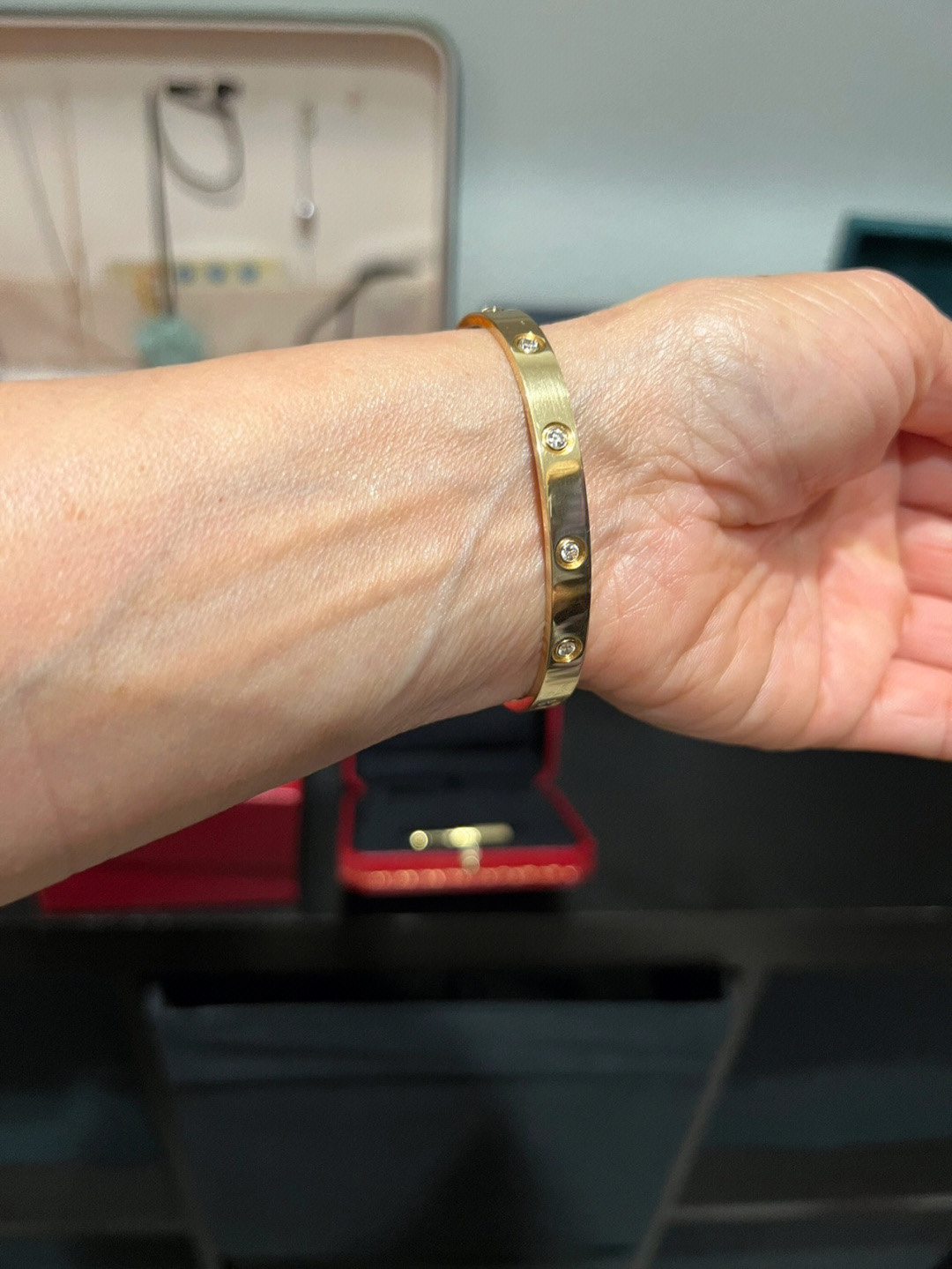 Cartier Bangle Gold Gold 19