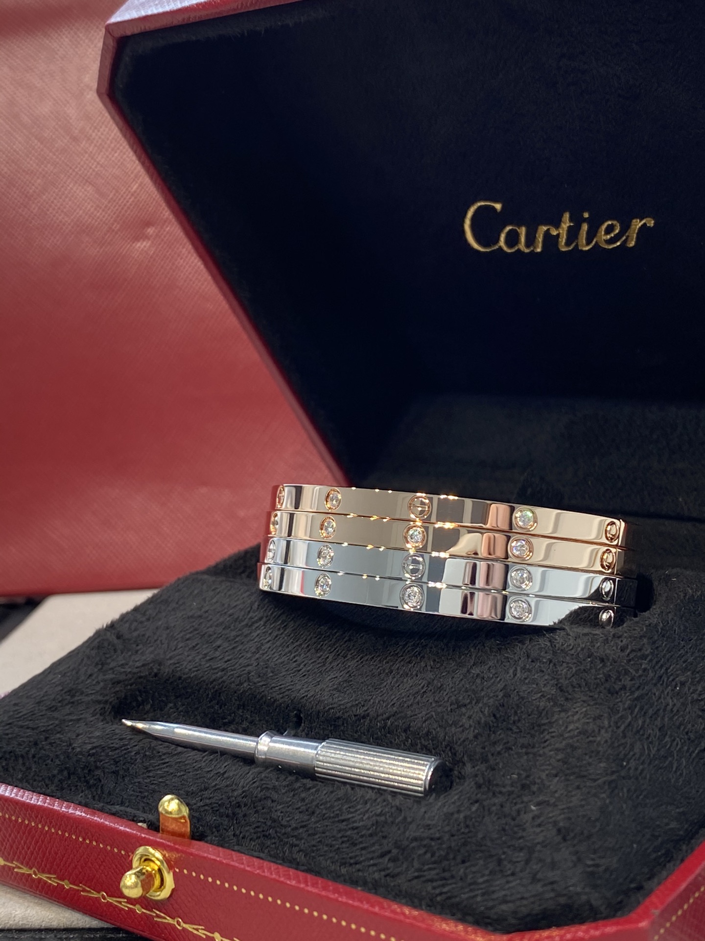 Cartier Bangle Silver L
