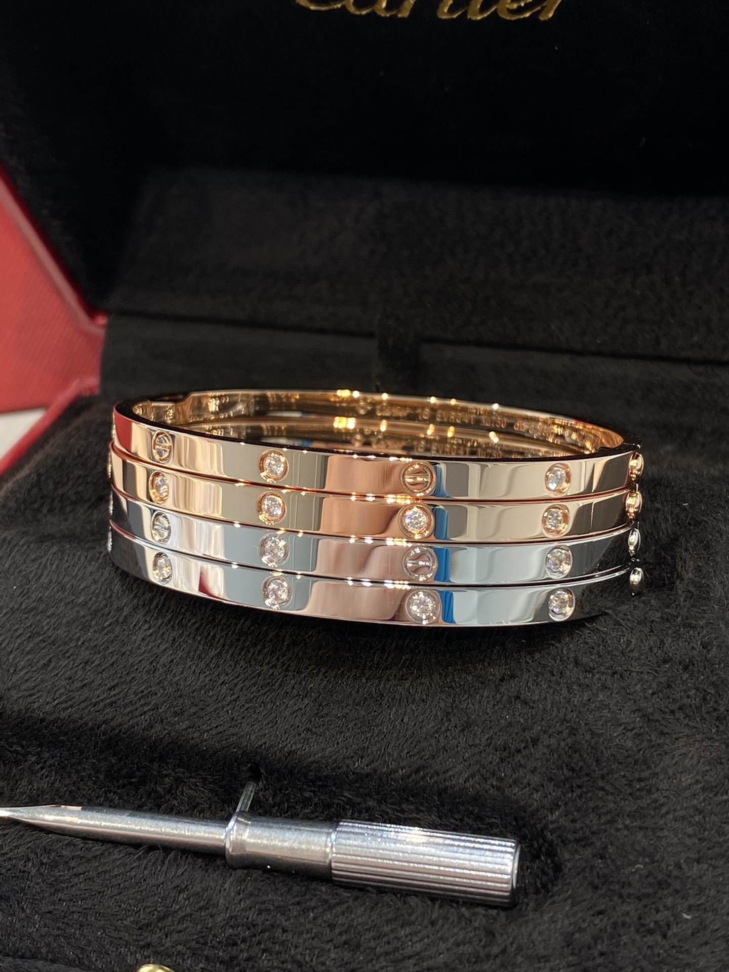 Cartier Bangle Silver L