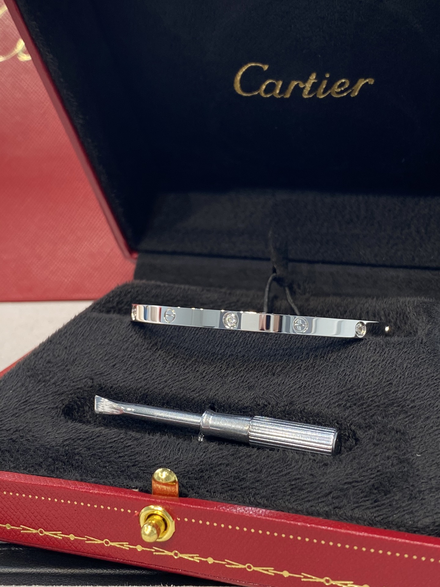 Cartier Bangle Silver L