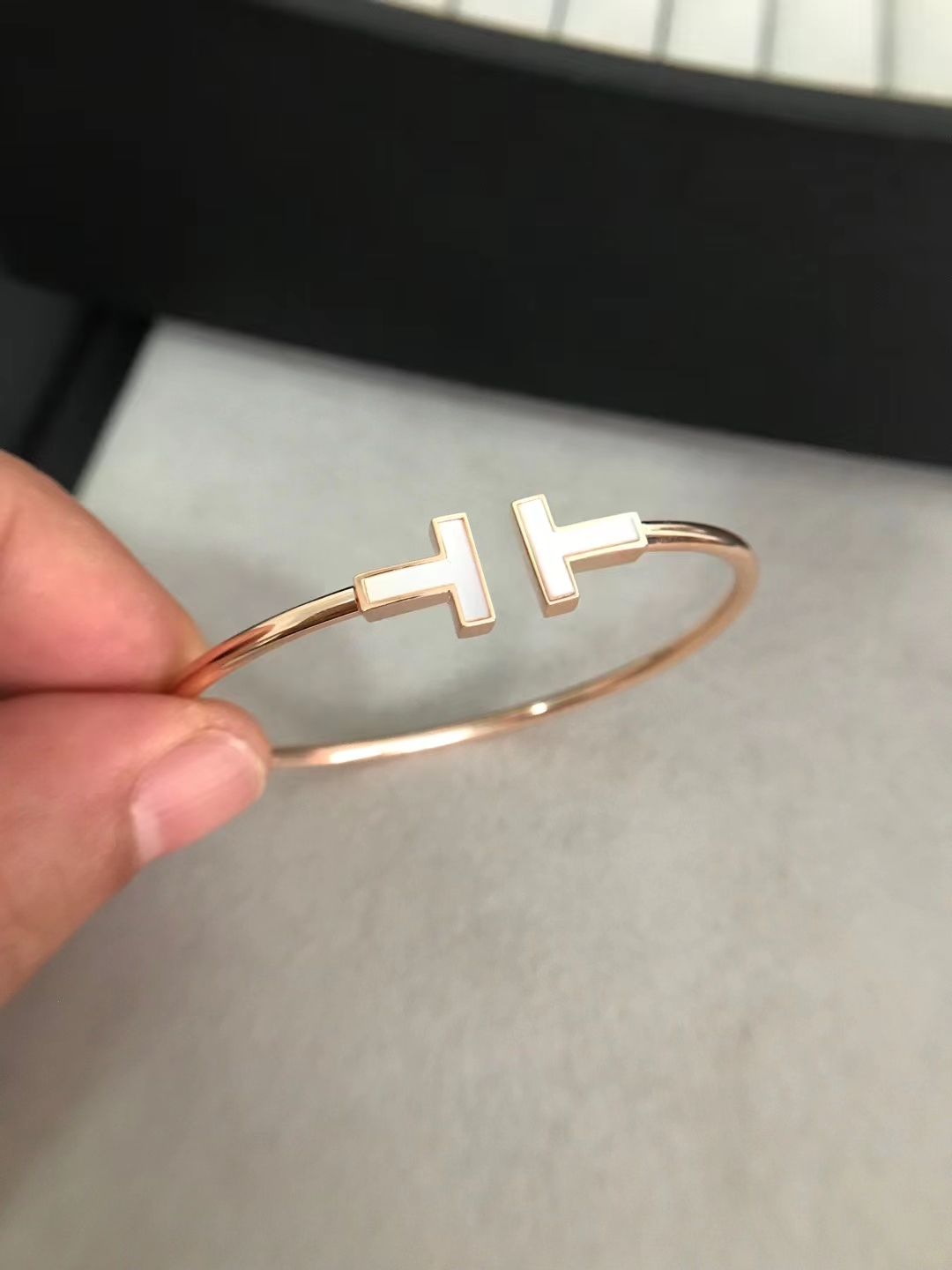 Tiffany Co Bangle Inlaid