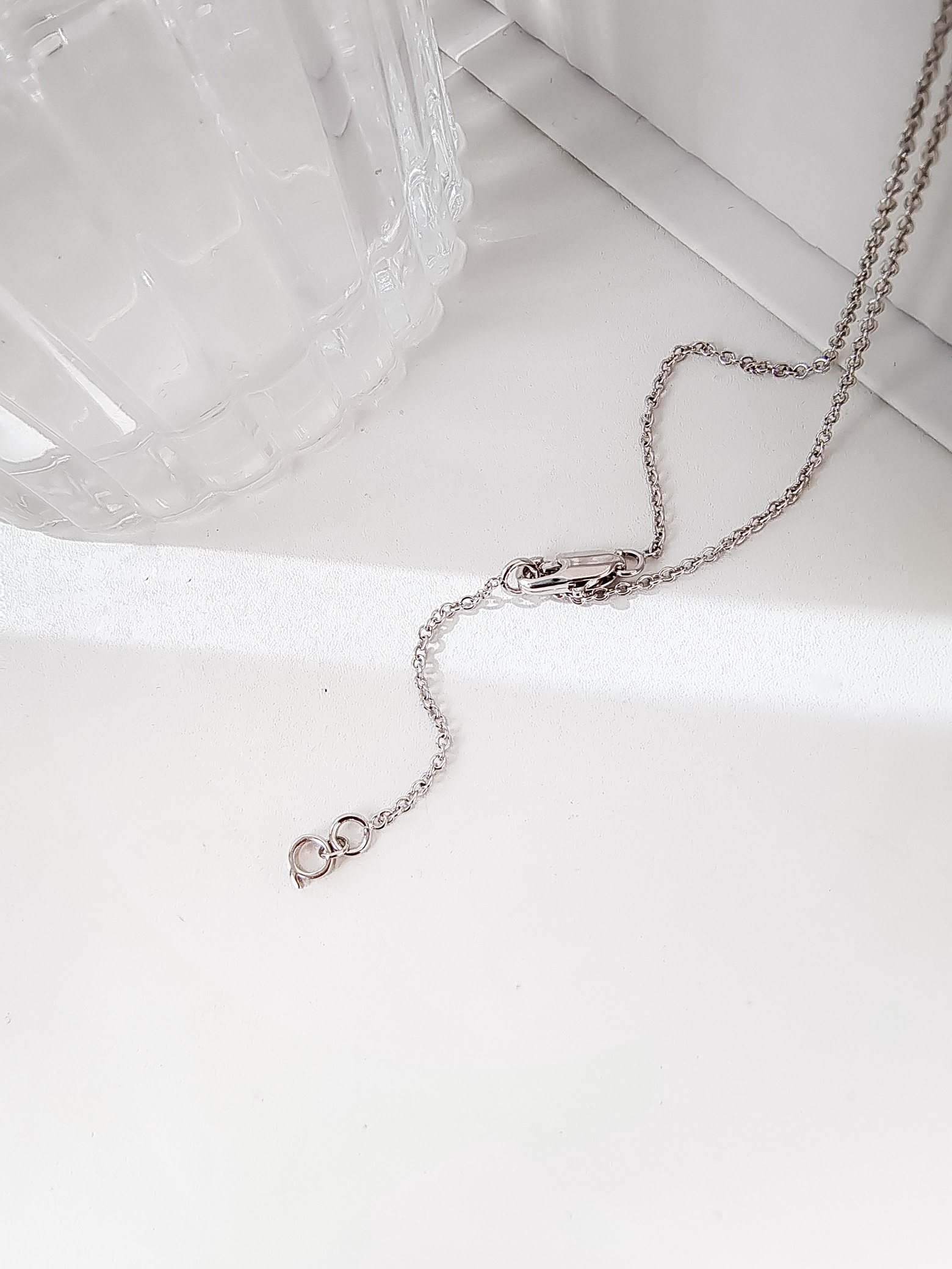 Qeelin Necklace Silver Inlaid M-l