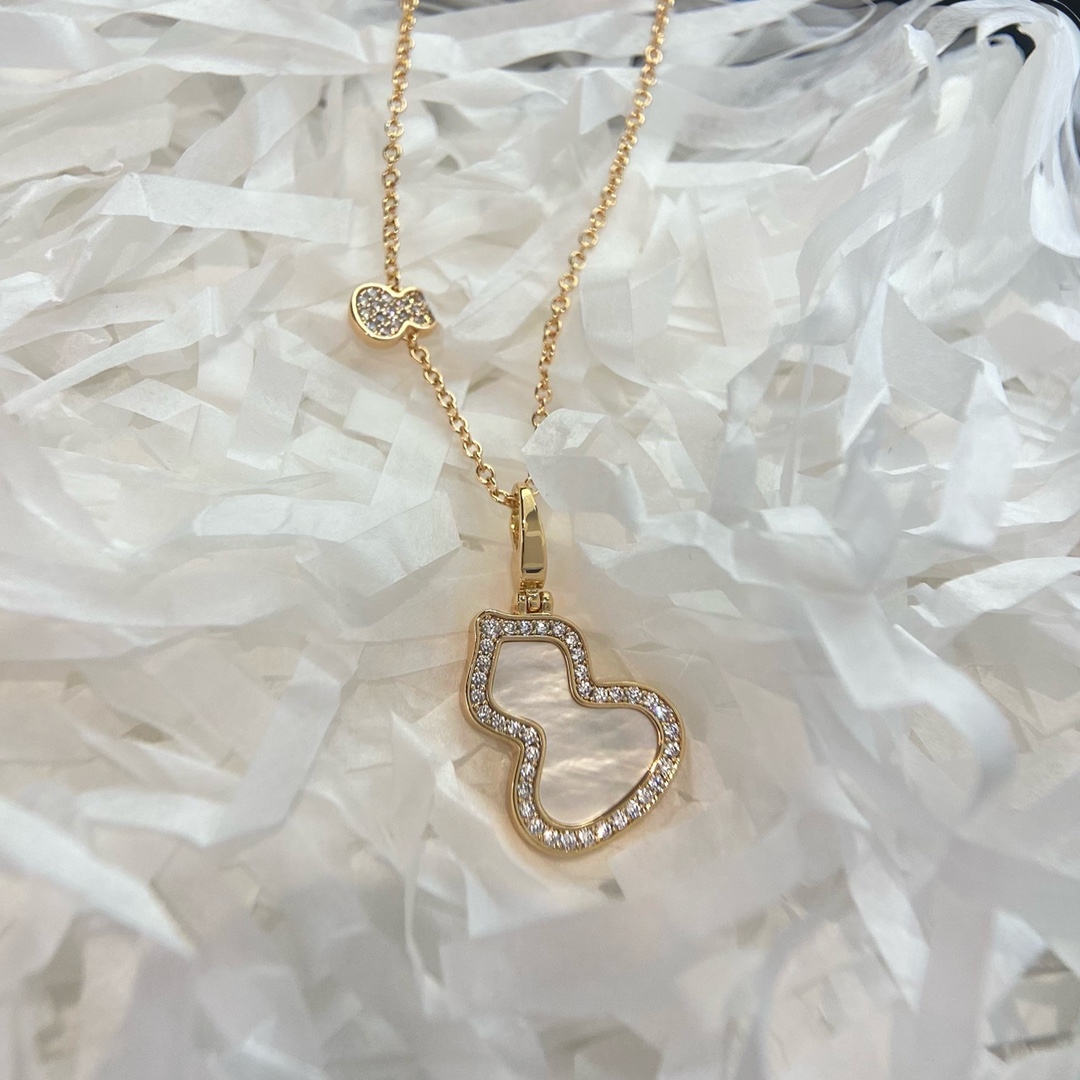 Qeelin Necklace Inlaid M-l