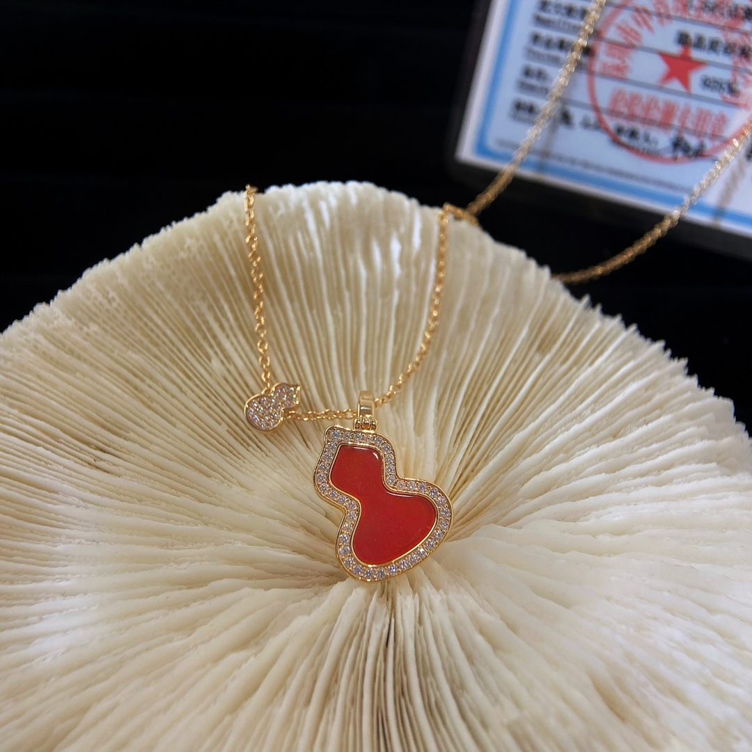 Qeelin Necklace Inlaid M-l