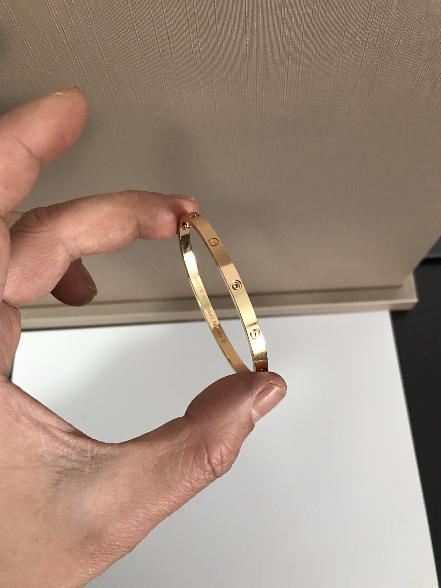 Cartier Bangle Inlaid L